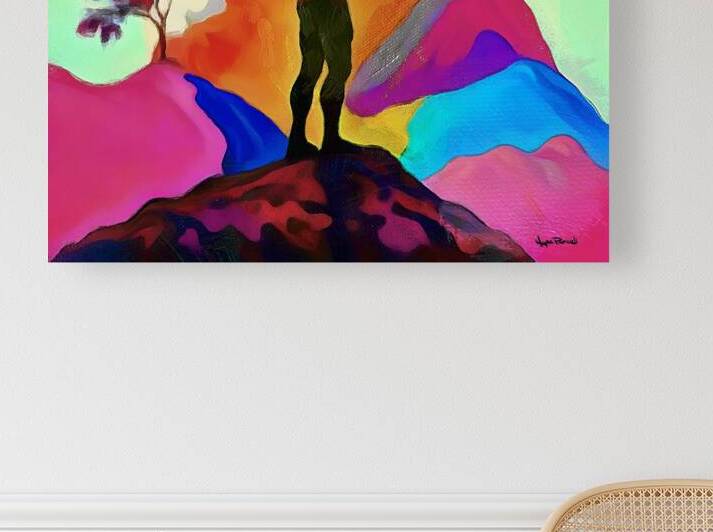 A Mans Vision by Wayne Pascall Art