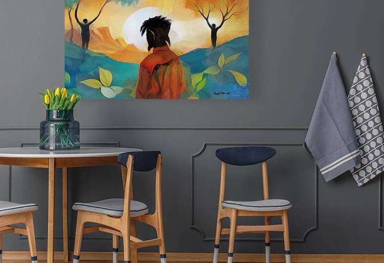 If Men Were Trees by Wayne Pascall Art