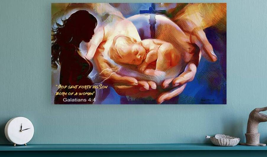 GOD SENT FORTH HIS SON by Wayne Pascall Art