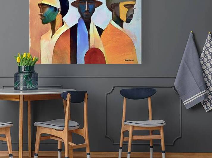 Different Races Different Faces 02 by Wayne Pascall Art