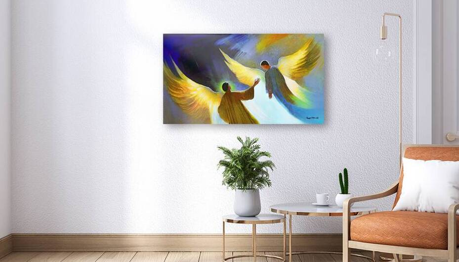 FLIGHT OF THE ANGELS by Wayne Pascall Art