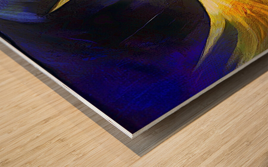 FLIGHT OF THE ANGELS Wood print